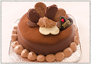 バレンタインチョコレートケーキ